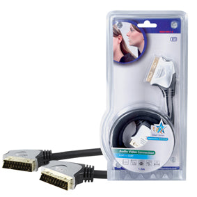 Câble Scart 2,5 mètres Haute qualité