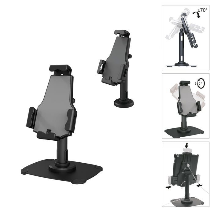 Neomounts TABLET-D200black Support de bureau pour tablette
