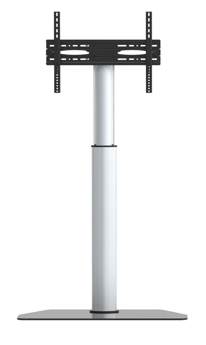 WOLFF MOUNT Support TV sur Pied Noir – Support TV Universel 32 à 70 Pouces – Hauteur Réglable – VESA jusqu’à 800x400 – Max. 50 kg – Autoportant