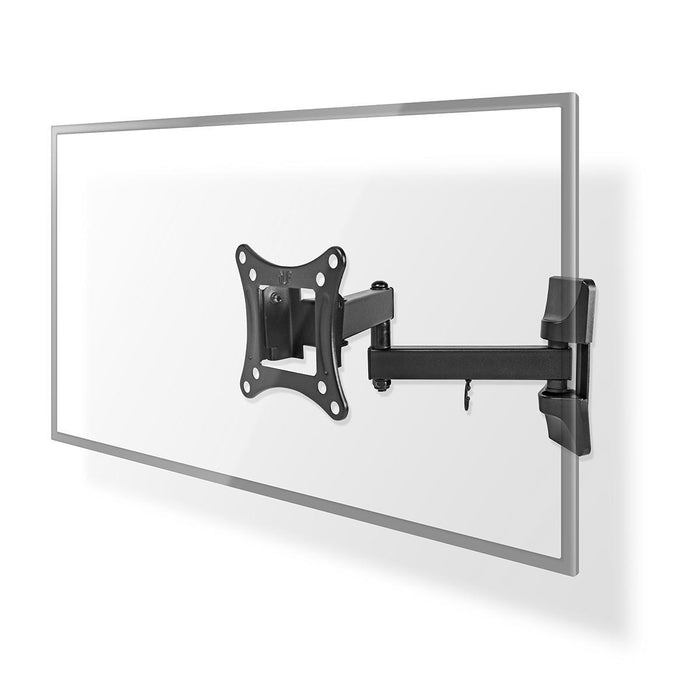 Support mural TV à mouvement complet | 13 - 27" | Max. 15 kg | 3 points d'articulation