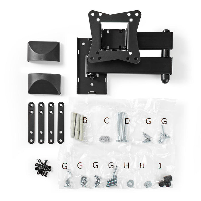 Support mural TV à mouvement complet | 10 - 32" | Max. 30 kg |