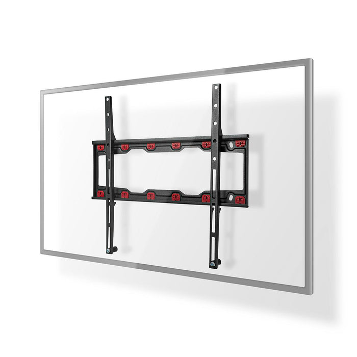 Support TV large pour plaques de plâtre | Noir | 23 - 55" | Max. 35 kg | 28 mm distance au mur | Noir