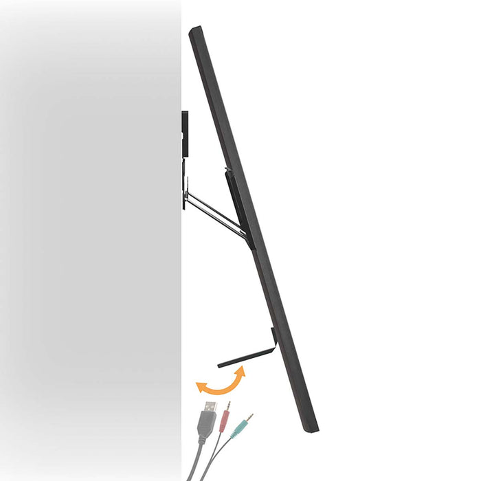 Support mural TV Nedis large 43-85 pouces | Max 60 kg | Design Micro-Écartement