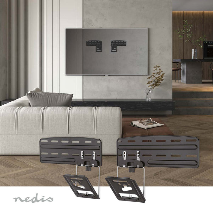 Support mural TV Nedis large 43-85 pouces | Max 60 kg | Design Micro-Écartement