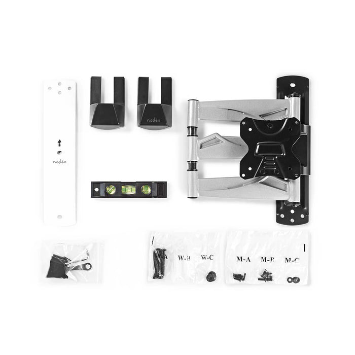 Support mural TV à mouvement complet | 13 - 27" | Max. 30 kg | 3 points d'articulation