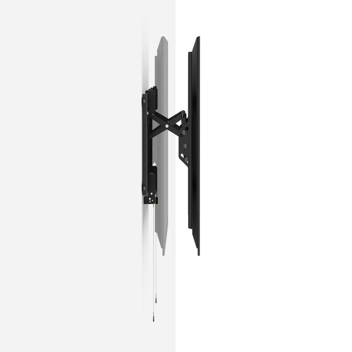 Support TV coulissant, pivotant et inclinable pour montage sur cheminée 55-105 pouces et 80 kilos