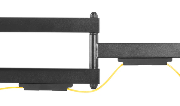 Support mural TV Wolff Mount à mouvement complet - Parfait pour téléviseurs de 32 à 55 pouces - Charge maximale de 50 KG - Garantie de 10 ans | Universel