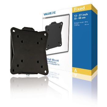 Support mural fixe pour TV 13 - 27" 30 kg