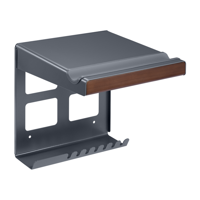 Wolff Mount Support Mural en Métal pour Vélo de Course Dutch Orange avec Étagère de Rangement