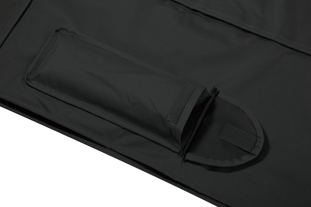 Housse de protection pour TV extérieure | 46" - 48" | Tissu Oxford de qualité supérieure | Compartiment séparé pour télécommande | Noir