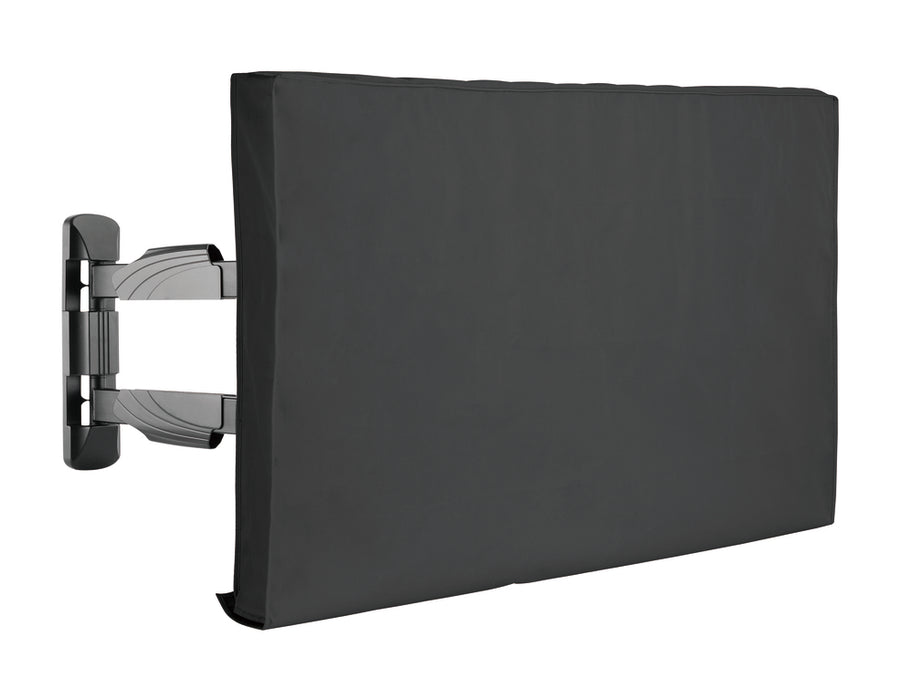 Housse de protection pour TV extérieure | 30" - 32" | Tissu Oxford de qualité supérieure | Compartiment séparé pour télécommande | Noir