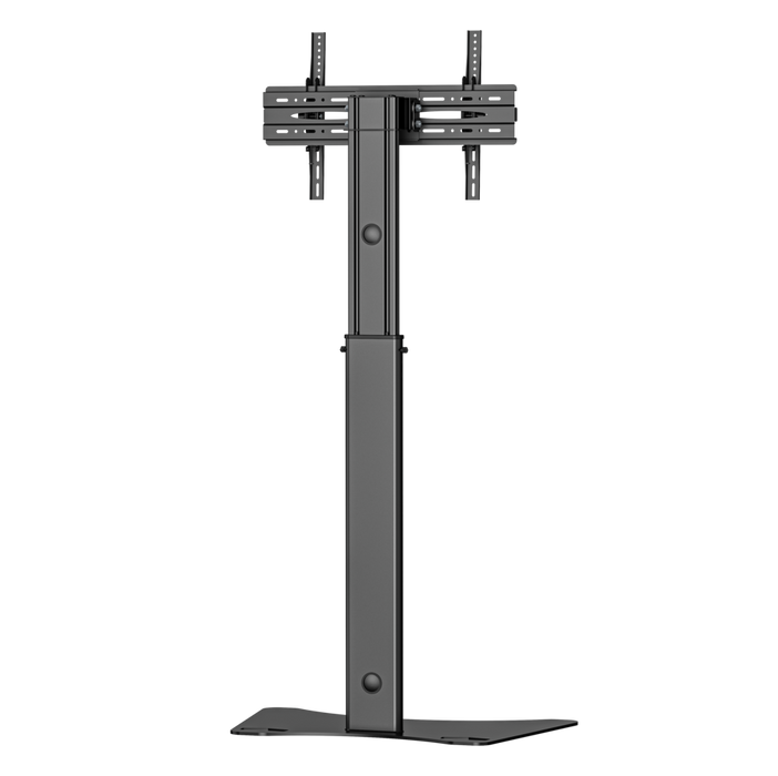 WOLFF MOUNT Support TV sur Pied Noir – Support TV Universel 32 à 70 Pouces – Hauteur Réglable – VESA jusqu’à 800x400 – Max. 50 kg – Autoportant