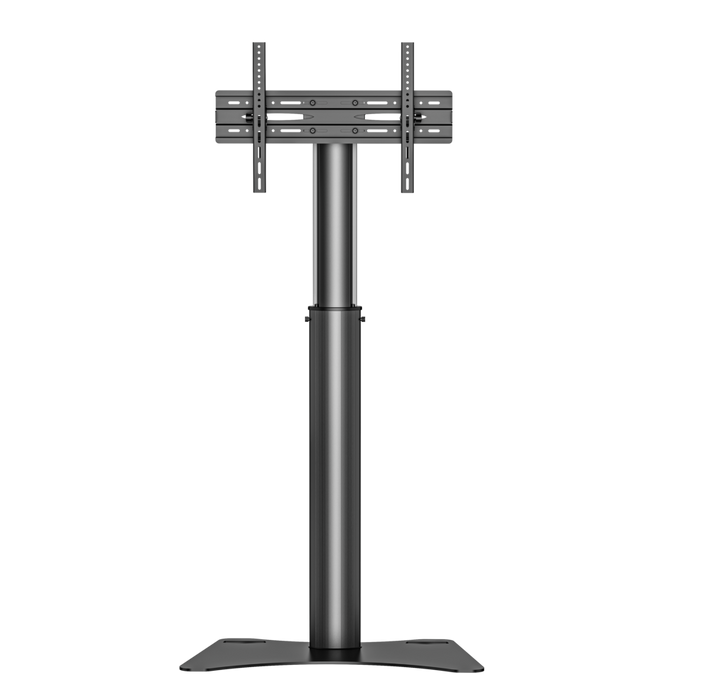 WOLFF MOUNT Support TV sur Pied Noir – Support TV Universel 32 à 70 Pouces – Hauteur Réglable – VESA jusqu’à 800x400 – Max. 50 kg – Autoportant