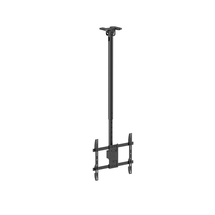 Wolff Mount Support TV universel pour plafond – 32 à 55 pouces – Orientable et inclinable – Convient également aux plafonds inclinés