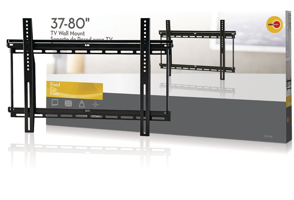 Support mural fixe pour TV 37 - 80" 79,4 kg