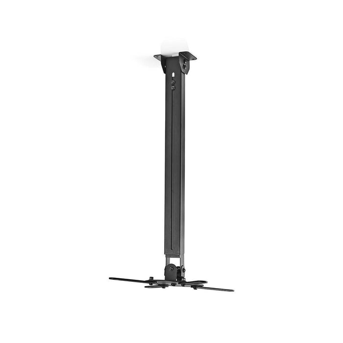 Support de plafond pour projecteur | Rotation à 360° | Max. 10 kg | Distance au mur 550 - 1000 mm | Noir