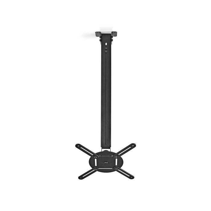 Support de plafond pour projecteur | Rotation à 360° | Max. 10 kg | Distance au mur 550 - 1000 mm | Noir