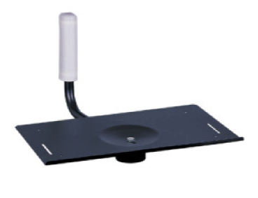 Support de tube cathodique pour 21" 55cm argenté