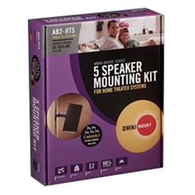 supports d'enceintes pour home cinéma (5 pièces) 3,6 Kg