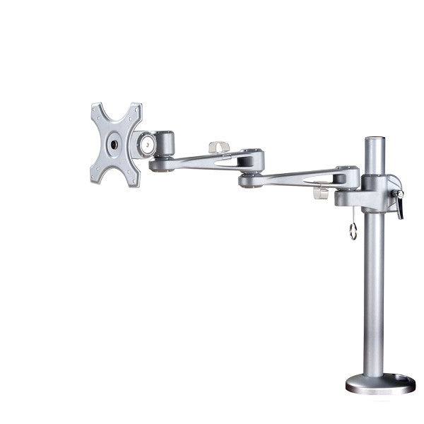 Bras de moniteur Neomounts FPMA-D935G avec plaque de montage à passe-câble