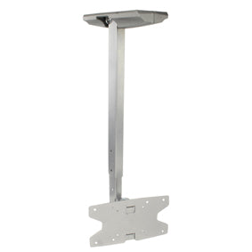 support de plafond inclinable et pivotant (20-42" 30 kg) argenté