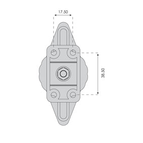 support de haut-parleur jusqu'à 4,5 kg