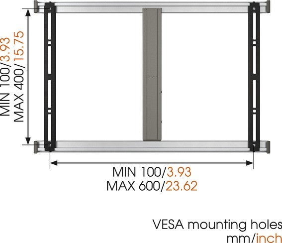 Vogels Ultra FIN 345 Support mural