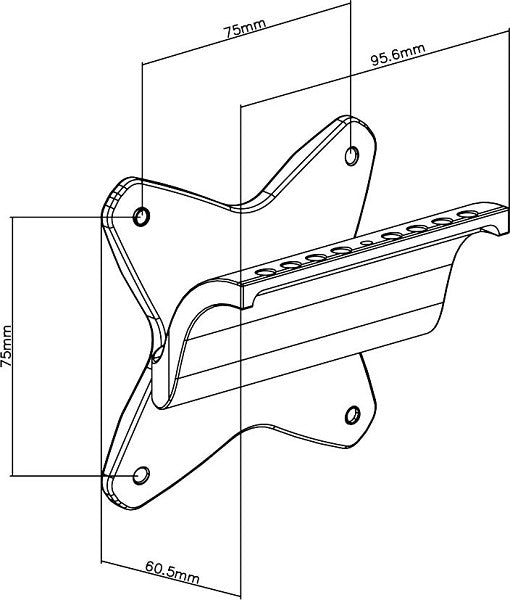 Adaptateur VESA Neomounts pour Apple iMac