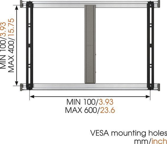 Support mural Vogels THIN 325