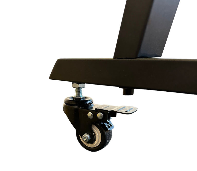 Support TV mobile Wolff pour salon professionnel ou salle de réunion | Modèle élégant | VESA 800x400 | jusqu'à 75 pouces