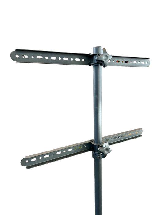 Support Wolff Mount robuste et élégant TRI-Pod jusqu'à 65 pouces | VESA 600x400 | Universel | Support pour salon